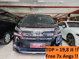 TOYOTA VELLFIRE G AT 2016 BLACK / ALPHARD (BINTANG MOTOR)