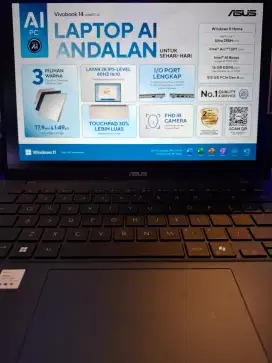 Asus Vivobook 14 A14O7CA | Promo 0% free 2x cicilan tanpa DP dan CC