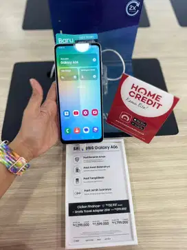 Samsung A06 128GB promo cicilan homecredit mulai 200 ribuan syarat KTP