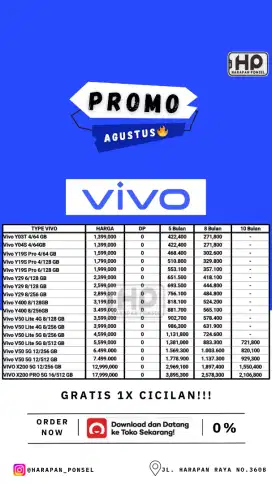 PROMO KREDIT VIVO TANPA DP