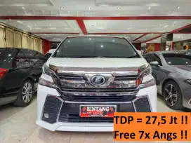 TOYOTA VELLFIRE ZG 2015 FACELIFT/MDL THN 2016 /ALPHARD (BINTANG MOTOR)