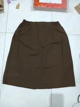 Rok Seragam Pramuka Coklat Bekas