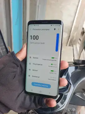 jual santai hp bekas pribadi tinggal pakai samsung S9 ori sein resmi