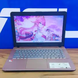 ASUS X441BA AMD A4 9125 AMD RADEON R3 GRAPHICS RAM 8GB DDR4 SSD 256GB