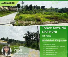 KAVLING SIAP BANGUN - 103 METER - JATINANGOR - BANDUNG