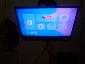 TV LED Panasonic 24 inch + Android TV Box Ram 4/32 Android 13