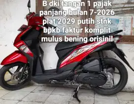 Honda beat f1 2014 cbs combi break cw asli merah maron B dki tangan 1