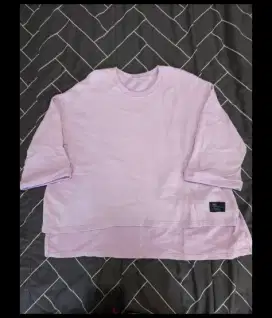 Purple long sweater