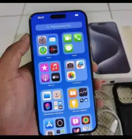 IPHONE 15 PROMAX 256 GB IBOX FULLSET ORIGINAL RESMI