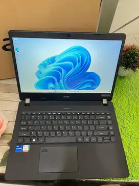 ACER TRAVELMATE P214, INTEL CORE i7 - 1165G7, 8/512GB, LAYAR 14'' FHD
