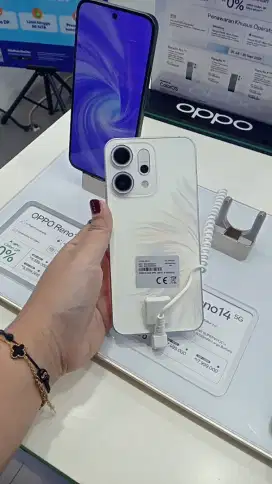 NEW OPPO RENO14 5G 8/256 BISA KREDIT CICILAN DP 0%