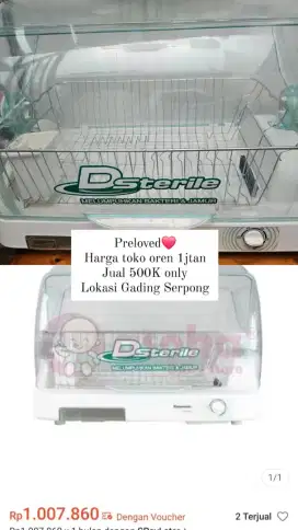 Steril peralatan makan