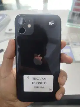Iphone 11,128GB, Fullset, siap pakai, no minus
