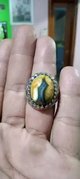 Batu akik motif dari karang Nunggal