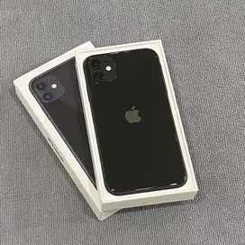 iPhone 11 64GB Black Resmi iBox mulus