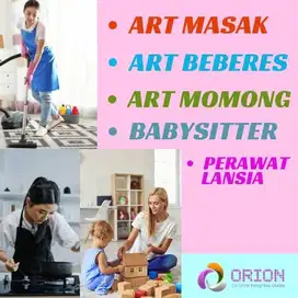 LOWONGAN KERJA ART/PRT, Babysitter, Perawat Lansia JAKARTA