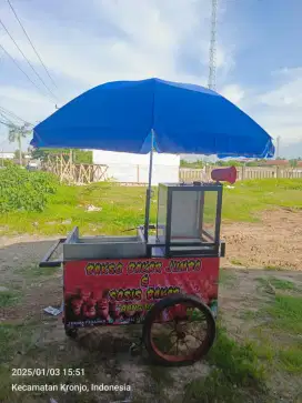 DIJUAL GEROBAK CILOK/SEMPOL/BAKSO MURAH TANGERANG (NEGO)