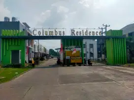 Rumah kost cluster columbus residen DP 0% angsuran ketutup oleh income