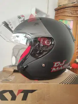 (BARU) HELM KYT DJ MARU ORIGINAL, BUSA TEBAL DAN NYAMAN DI PAKAI