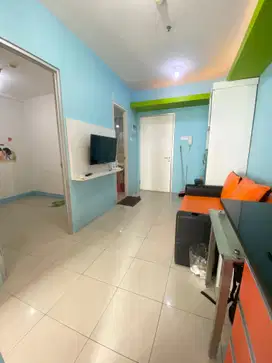 Apartemen Greenbay Pluit Tipe 2BR Semi Furnished View Laut Uk. 37 M2