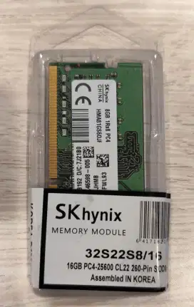 RAM Laptop 8GB DDR4 3200Mhz