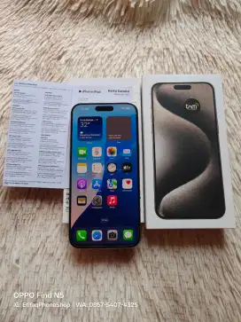iPhone 15 Pro Max Garansi Resmi iBox Fullset Ori 15proMax 15pro ProMax