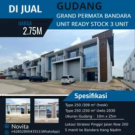 GRAND PERMATA BANDARA Unit Ready stock 3 unit terakhir