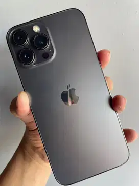 COD iPhone 13 Promax 256 Black Beacukai Bandung