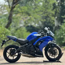 KAWASAKI ER6F BIRU TAHUN 2012 PAJAK ON KM 5K MULUS