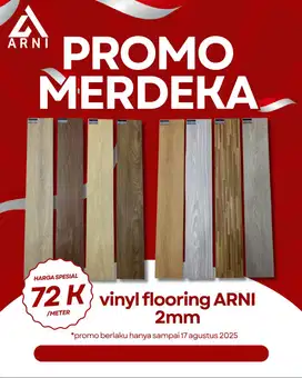 lantai vinyl 2mm arni / lantai motif kayu