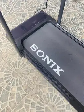 Sonix Treadmill Running Listrik Walking Pad + Sandaran Tangan
