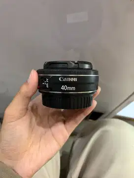 DIJUAL LENSA CANON 40MM F2.8 STM