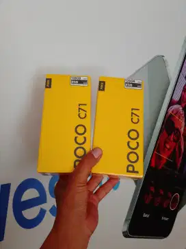 [ fast respon wa ] Poco C71 4/128 Garansi resmi 15bln
