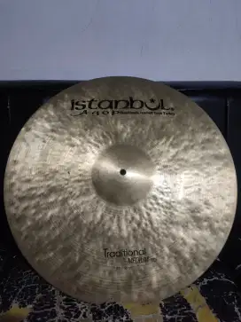 Cymbal Istanbul agop medium tradisional medium ride 22 snare drum