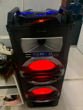 Speaker polytron Bluetoth Super bass Karoke