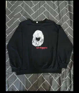 Fingerprint Black sweater