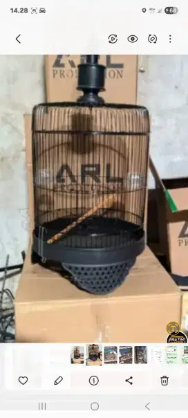 Sangkar kandang kenari lovebird kutilang perkutut trucukan pentet