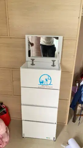 Promo Meja Rias Kapsul Minimalis Aesthetic Termurah