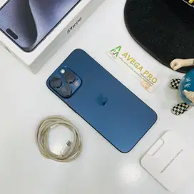 Second iphone 15 promax 256 blue titanium