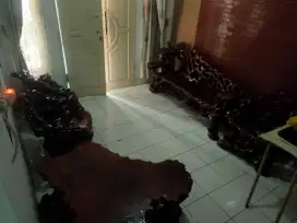 Furniture antik kursi akar jati