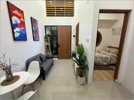 Rumah Jogja Murah Ada Pos Security Jepang Modern