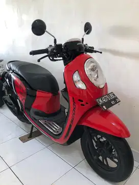 Scoopy Sporti Th.2021 Merah hitam!!