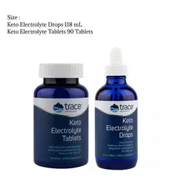 Trace Mineral Keto Electrolyte Tablets / Keto Electrolyte Drops