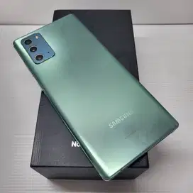 SAMSUNG GALAXY NOTE 20 8/256 GREEN MULUS EX SEIN NO MINUS FULLSET