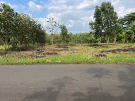 Tanah 3000m2 Datar Strategis Bangun Gudang - Tepi Jl Raya