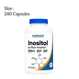 Nutricost Inositol As Myo Inositol Supplement