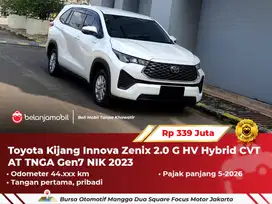[ BERGARANSI ] Toyota Kijang Innova Zenix 2.0 G HV Hybrid AT 2023/2024