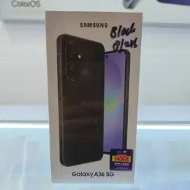 SAMSUNG A36 5G 8/256 BARU ORIGINAL GARANSI RESMI