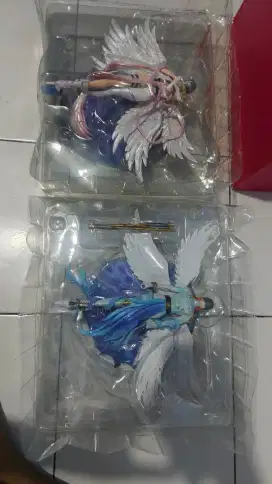 Action Figure 2 item angemon dan angewomon ukuran 28 cm