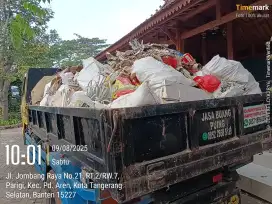 Jasa buang puing dan angkut sampah
